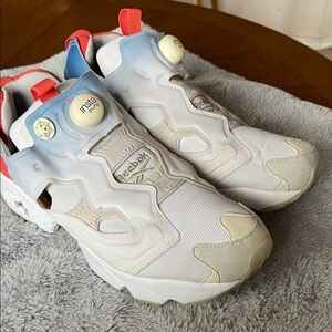 Reebok Kids Sneakers - White, Red, and Blue